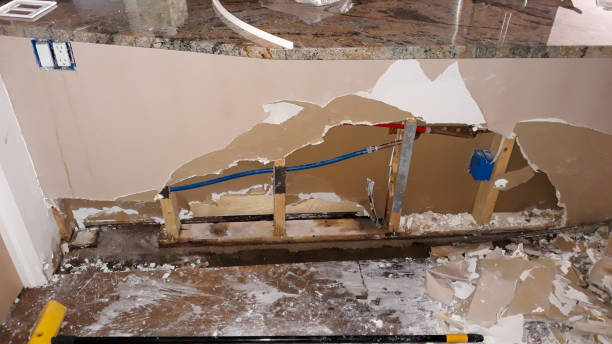 Water damage restoration process in Eagleville, PA
